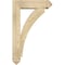 Ekena Millwork Thorton Arts and Crafts Rough Sawn Bracket w/ Offset Brace, Douglas Fir, 6"W x 20"D x 32"H BKT0604X20X32THR03RDF - alternate 2
